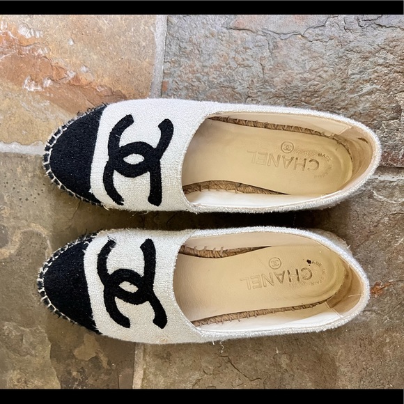 Chanel espadrilles- preloved but good condition - Picture 1 of 5